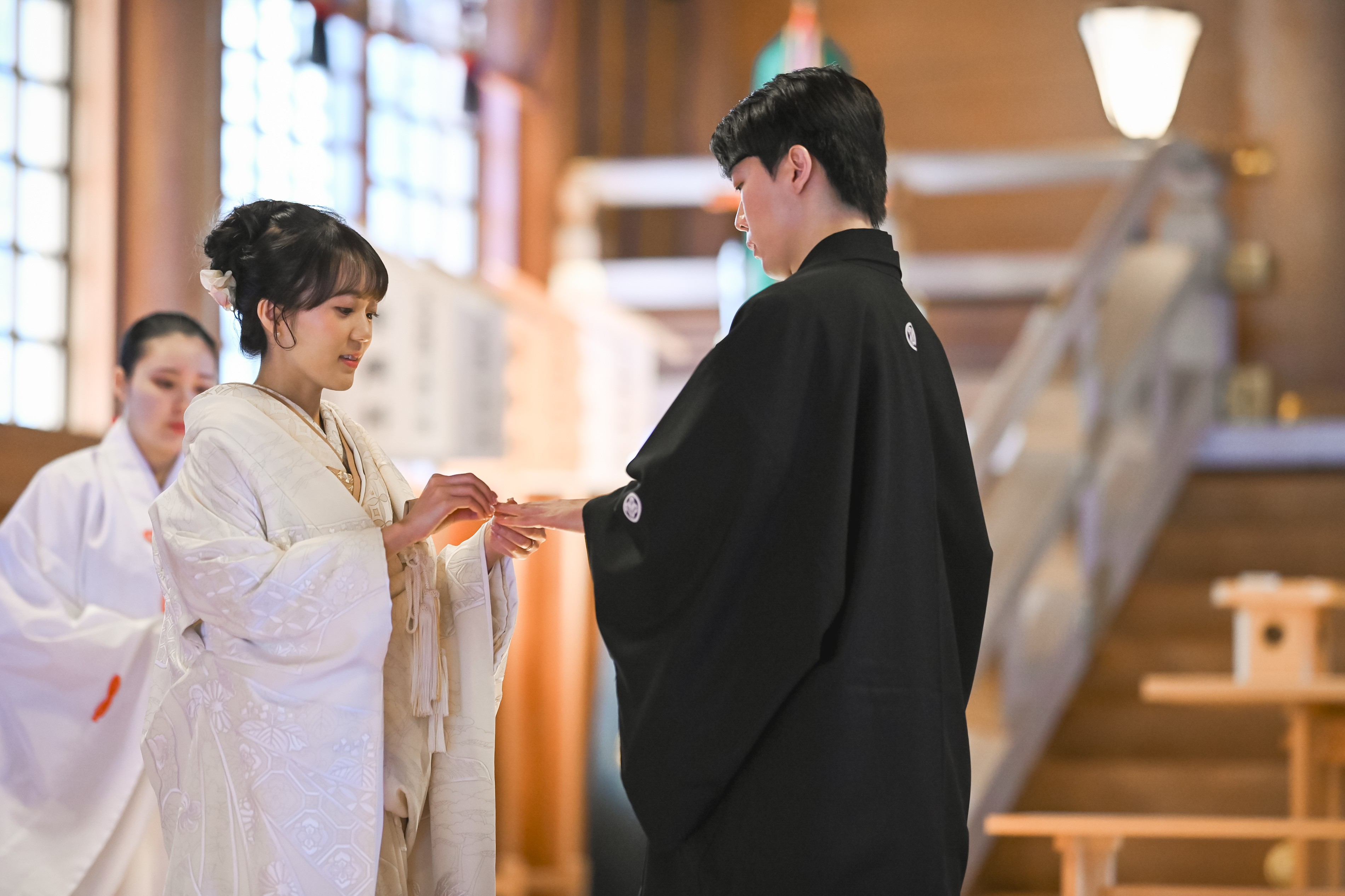 【2024.1月ウェディングレポート】冬の北海道神宮で和婚♡